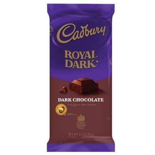 Cadbury Royal Dark Chocolate Bar 3 5 Ounce Package Pack Of 14