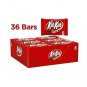 KIT KAT Candy Bar, Milk Chocolate Covered Crisp Wafers,  Bar (Pack of 36