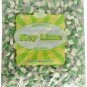 Key Lime Green & White Hard Candy Discs - 5 Lb. Bag