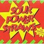 Sour Power Candy Straws, Watermelon, 24-Count
