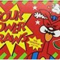 Sour Power Candy Straws, Watermelon, 24-Count