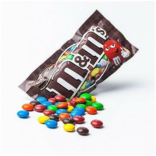 MARS M&M'S Milk Chocolate Candy Singles Size 1.69-Ounce Pouch