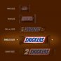 Snickers XYPGTLSQ Singles Size Chocolate Candy Bars, 1.86-Ounce Bar, 2 Boxes (48