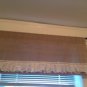 40" Burlap and Lace valance