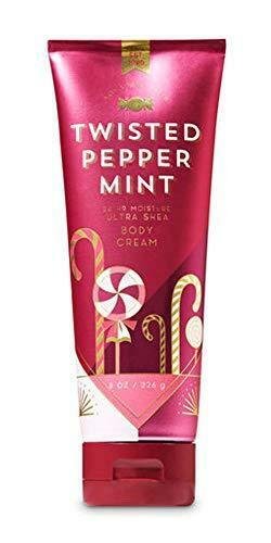 Bath and Body Works Twisted Peppermint Ultra Shea Body Cream 8 Oz.