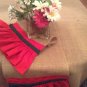 Christmas BurlapTable Runner