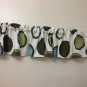 Window valance(blue and green)80" wide
