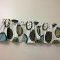 Window valance(blue and green)80" wide