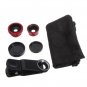 3 In 1 Fisheye Lens Wide Angle Macro Lens For iPhone Cellphone