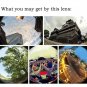 3 In 1 Fisheye Lens Wide Angle Macro Lens For iPhone Cellphone