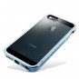 Split Style Border Transparent Back Case For iPhone 5 5S