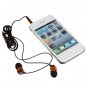 Metal Earphone Headphone Earbuds With Mic For iPhone Smartphone Device