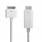 1.8M HDMI Cable Adapter Converter For iPhone 4 4S iPad 2 3