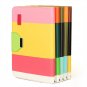 Hybrid PU Leather Wallet Flip Pouch Stand Case For iPad mini Mini 2