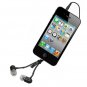 Zipper Tangle-Free Earphone For iPhone Smartphone Device
