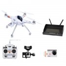 Walkera QR X350 Pro FPV RC Quadcopter Ilook+ DEVO10 G-2D RX-LCD5802