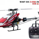Skyartec Wasp X3V 2.4GHz 6CH 3-AXIS Flybarless LCD RC Helicopter RTF