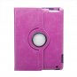 Crazy Horse Design 360 Degree Rotary PU Leather Case For iPad 2 3 4