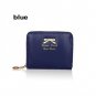 Bow Candy Colors Zipper Short Purse