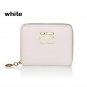 Bow Candy Colors Zipper Short Purse