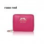 Bow Candy Colors Zipper Short Purse