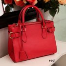 Women PU Belt Decoration Messenger Bag Handbag
