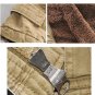 Men Outdoor Coat Thicken Cotton-Padded Hoodie Jacket