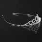 Silver Crystle Wedding Bridal Tiara Alloy Crown Bride Head Band