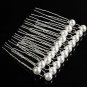 20PCS White Pearl Alloy Hairpins Wedding Bride Hair Accessories