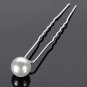 20PCS White Pearl Alloy Hairpins Wedding Bride Hair Accessories