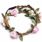 Boho Garland Weave Wreaths Wedding Beach Floral Elastic Hairband