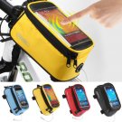 ROSWHEEL Bicycle Mobile Phone Touch Screen Bag Frame Tube Bag