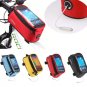 ROSWHEEL Bicycle Mobile Phone Touch Screen Bag Frame Tube Bag