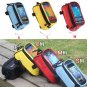 ROSWHEEL Bicycle Mobile Phone Touch Screen Bag Frame Tube Bag