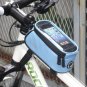 ROSWHEEL Bicycle Mobile Phone Touch Screen Bag Frame Tube Bag