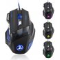 3200 DPI 7 Button LED Optical USB Wired Gaming Mouse