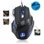 3200 DPI 7 Button LED Optical USB Wired Gaming Mouse