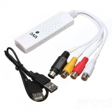 USB2.0 Video TV Tuner DVD Audio Capture Card Converter Record Receiver