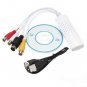 USB2.0 Video TV Tuner DVD Audio Capture Card Converter Record Receiver