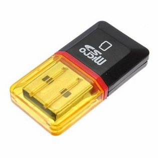 Diamond USB 2.0 Hi-Speed Micro SD SDHC TF Card Reader Support 32GB