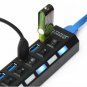 High Speed 7 Ports USB 3.0 External HUB Adapter