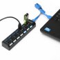 High Speed 7 Ports USB 3.0 External HUB Adapter