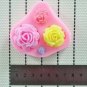 4 Different Sizes Roses Fondant Cake Decorating Mold