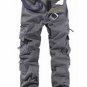 Multi Pockets Pants Cotton Casual Cargo Pants