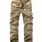 Multi Pockets Pants Cotton Casual Cargo Pants