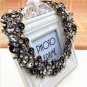 Vintage Crystal Rhinestone Statement Necklace Chunky Collar Choker