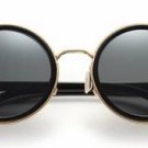 Vintage Steampunk Style 50s Round Glasses Cyber Goggles Sunglasses