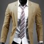 Men Casual Slim Fit One Botton Suits Blazers