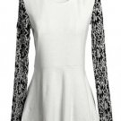 Women Lace Long Sleeve T-shirt