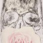 Sexy Flower Skull Print Sleeveless Cotton Vest